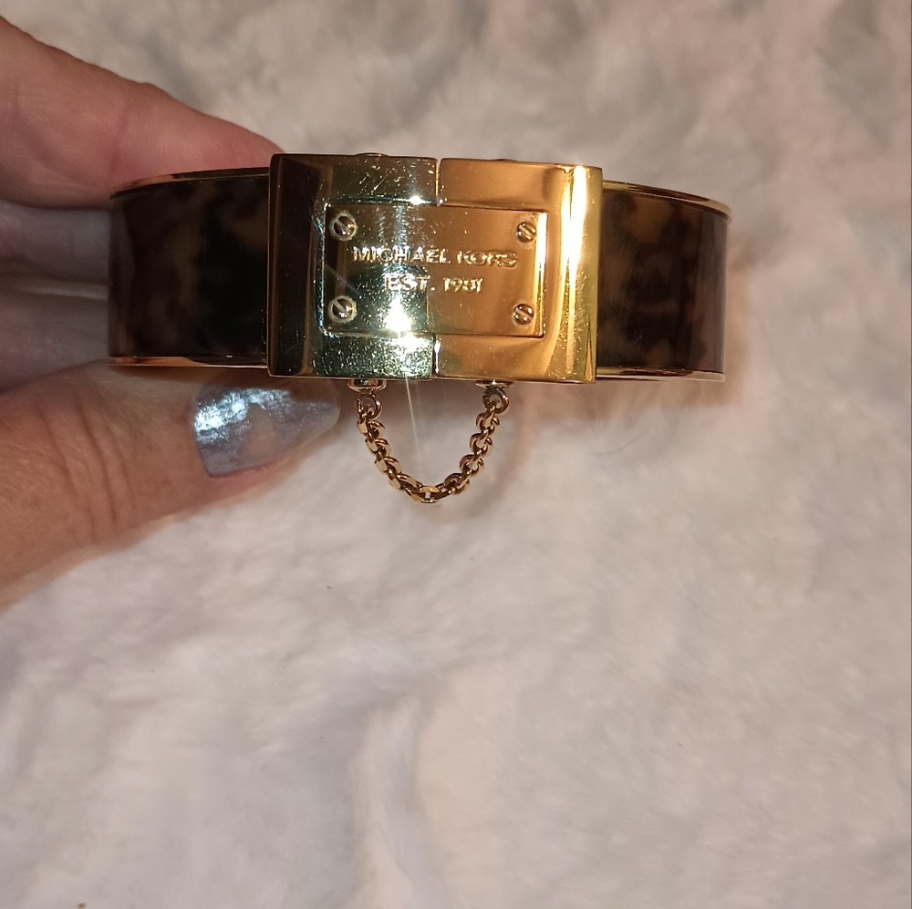Michael Kors Tortoise Gold Bracelet